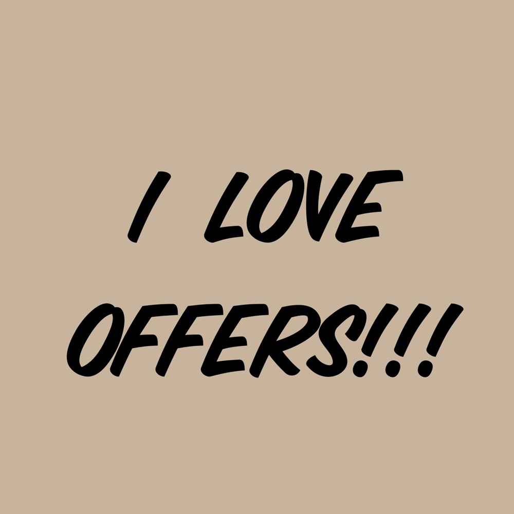 Make my day by making an offer! 🎉